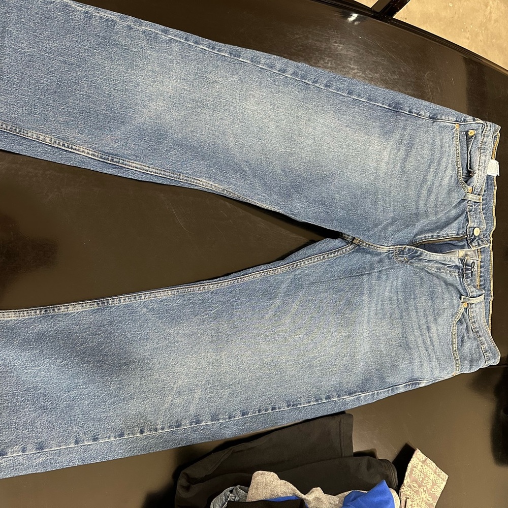 Levi's Men's Straight Jeans 505  in Light Blue